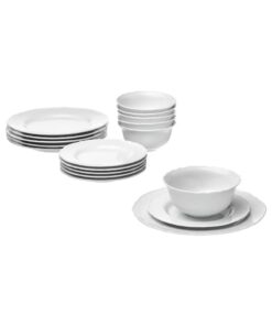 IKEA UPPLAGA 18-piece Service White