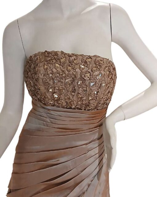 Strapless Embellished Cocktail Dress - Image 3