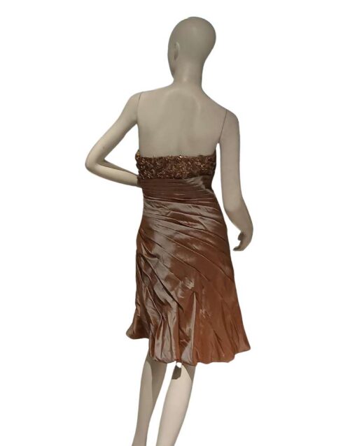 Strapless Embellished Cocktail Dress - Image 4