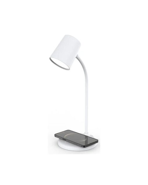 Conqueror Lightning LED Desk Lamp 10W with Wireless Charging Function and Bluetooth Speaker - LDL18