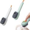2pcs Multifunction Cleaning Brush with Soap Dispenser