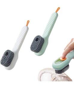 2pcs Multifunction Cleaning Brush with Soap Dispenser