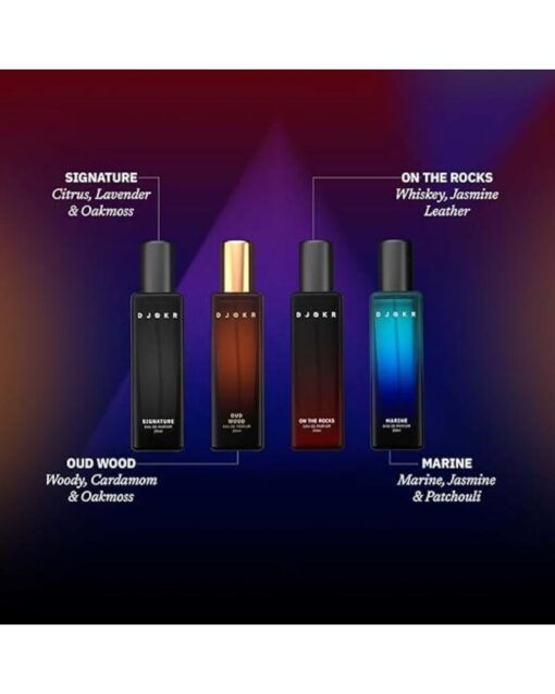 DJOKR Perfume Gift Set for Men 4 x 20ml Eau De Parfum - Image 4
