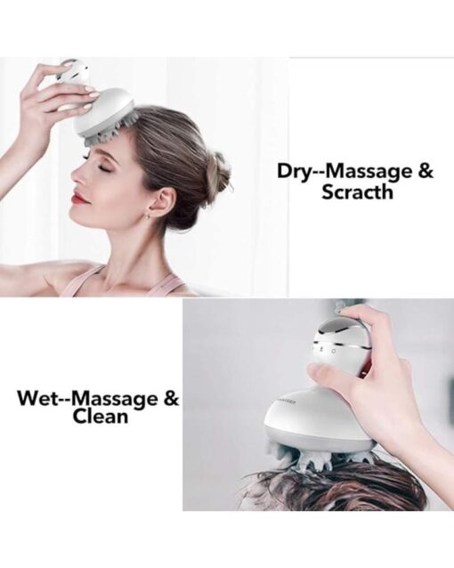 Waterproof Massager Portable 4 Heads 84 Nodes for Head & Body - Image 5