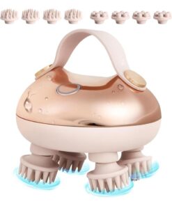 Scalp Massager 5in1 Waterproof with 8 Removable Claws