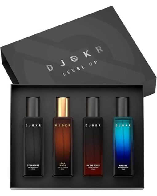 DJOKR Perfume Gift Set for Men 4 x 20ml Eau De Parfum