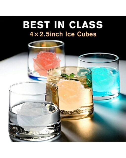 Rose Ice Cube Tray 4 x 6.3 cm - Image 4