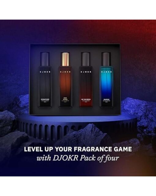 DJOKR Perfume Gift Set for Men 4 x 20ml Eau De Parfum - Image 6