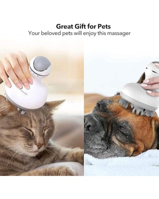 Waterproof Massager Portable 4 Heads 84 Nodes for Head & Body - Image 3
