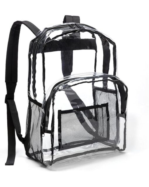 Amazon Basics School Backpack Clear