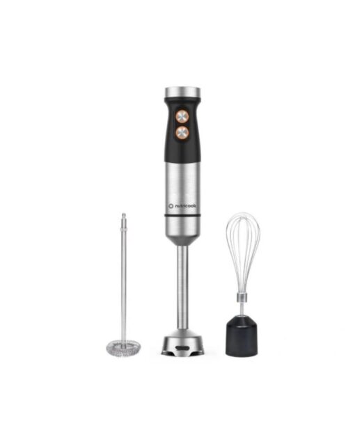 Nutricook Handi Immersion Blender 500ML+700ML 1200W Black