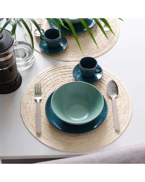 IKEA FÄRGKLAR Bowl Matt Light Turquoise 16 cm - Image 4