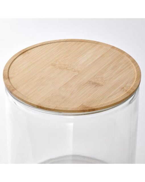 IKEA 365+ Jar with Tap Bamboo Clear Glass 4 L - Image 6