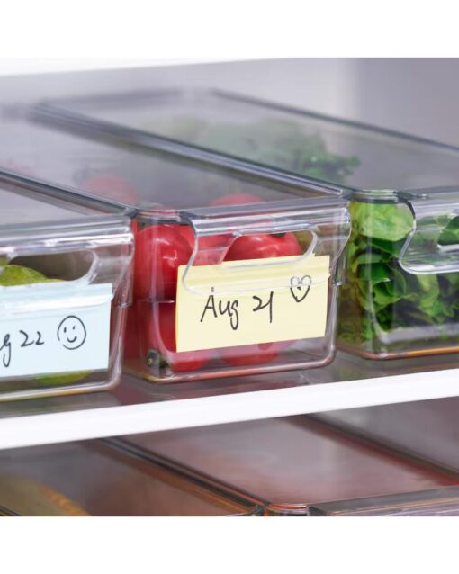 IKEA KLIPPKAKTUS Storage Box for Fridge Transparent 32x10x8 cm - Image 4
