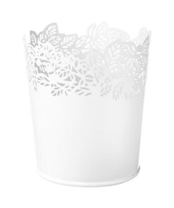 IKEA SAMVERKA Plant Pot White 9 cm