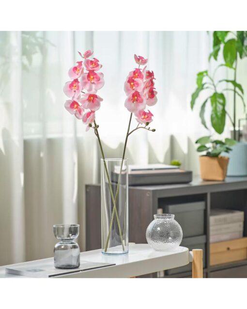 IKEA SMYCKA Artificial Flower Orchid Pink 60 cm - Image 3