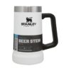 Stanley Stainless Steel Beer Stein with Handle 0.7L 24oz Polar White