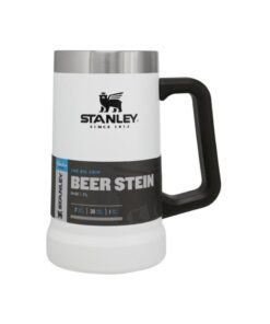 Stanley Stainless Steel Beer Stein with Handle 0.7L 24oz Polar White