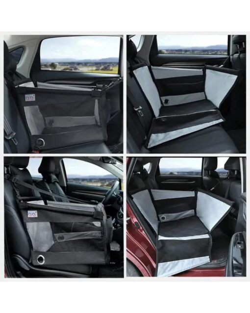 Black Pet Car Seat - Image 3