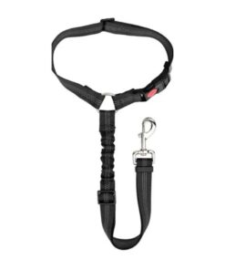 Black Pet Car Leash