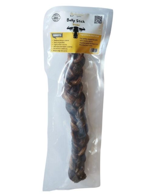 MEOW & WOOF 1 Braided Bully Stick