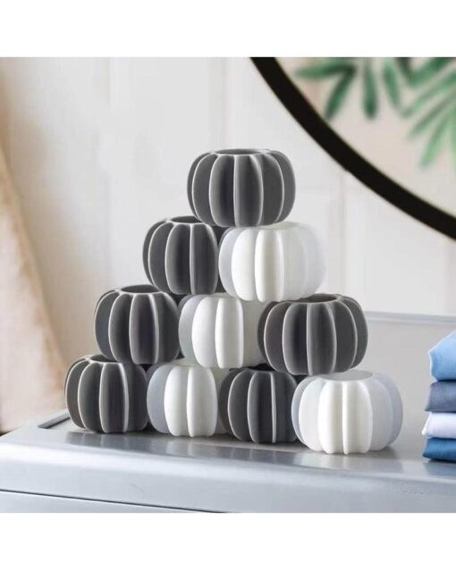8 Pieces Anti-Winding Silicone Hair Remover Laundry Balls - Image 7