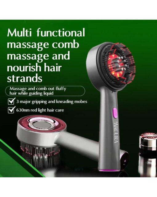 Electric Scalp Massaging Brush with Oil Applicator - Image 4