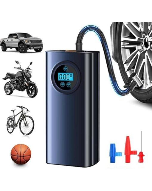 Portable Air Pump for Tires & Inflatables