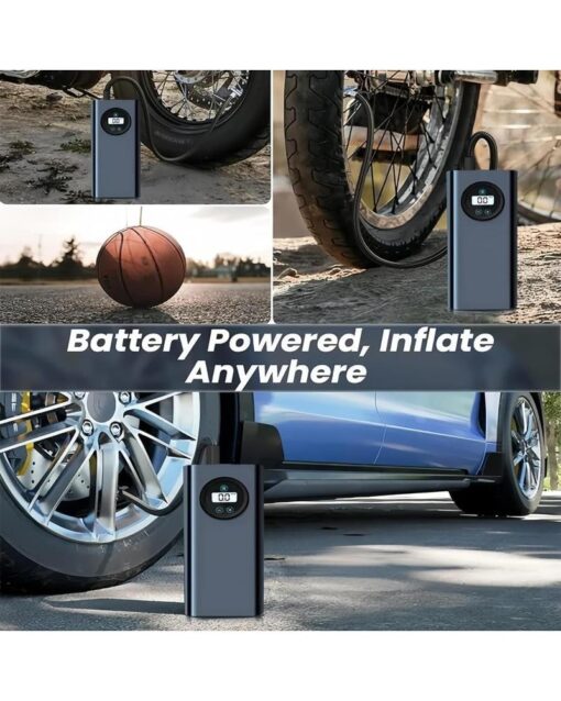Portable Air Pump for Tires & Inflatables - Image 2