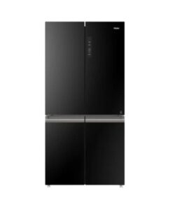 HAIER 4 Doors Refrigerator 585 Liters Black Glass  HRF-700BG