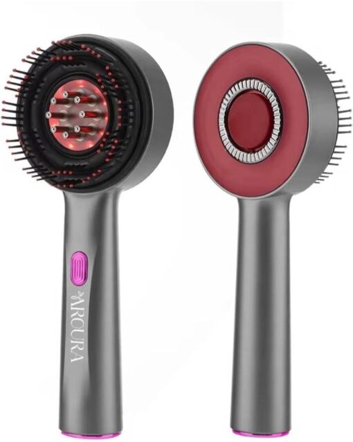 Electric Scalp Massaging Brush with Oil Applicator