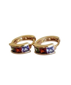 Colored Stones Earrings