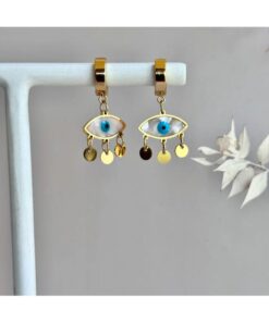 Blue Eye Earrings