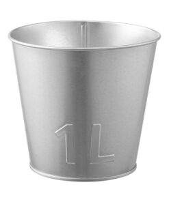 IKEA ÅKERBÄR Plant Pot in/outdoor Galvanized 12 cm