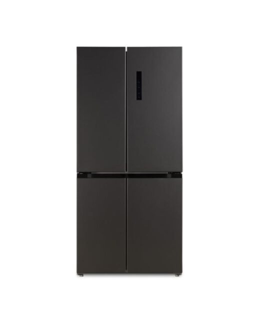 BIG CHEF 4 Doors Refrigerator Black Glass RE-650B