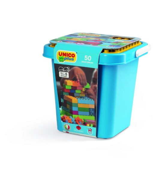 UNICO PLUS Bucket (50 Bricks)