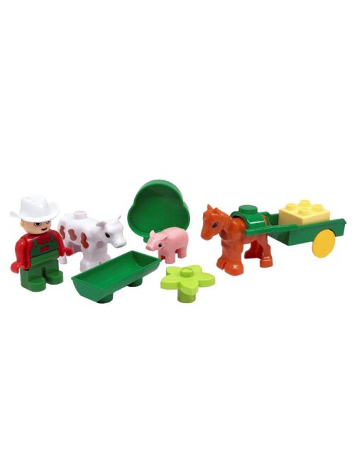 UNICO PLUS Country Farm Set with Cow Horse & Pig
