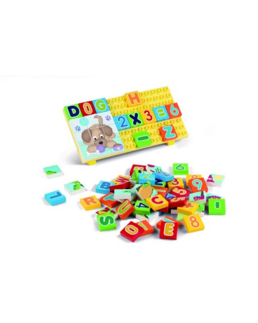 UNICO PLUS Letters & Numbers Suitcase Educational Set