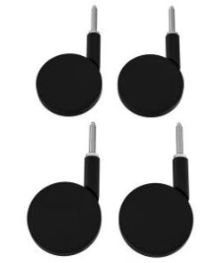 IKEA BEKANT Castor Black Pack of 4