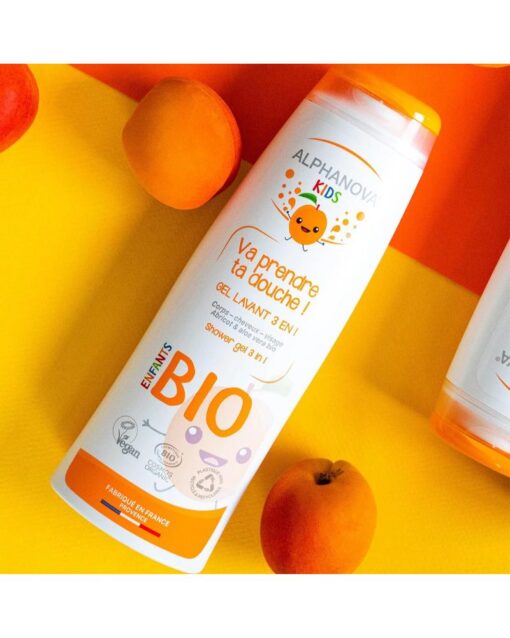 ALPHANOVA Go Take A Shower Apricot Shower Gel 250Ml - Image 2