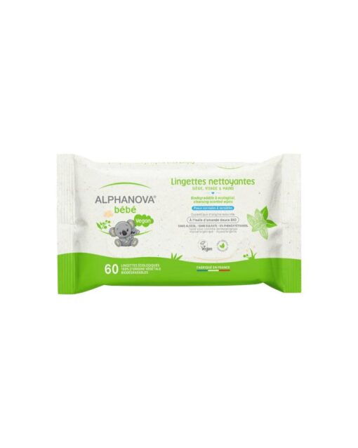 ALPHANOVA Cleaning Wipes 60 Units