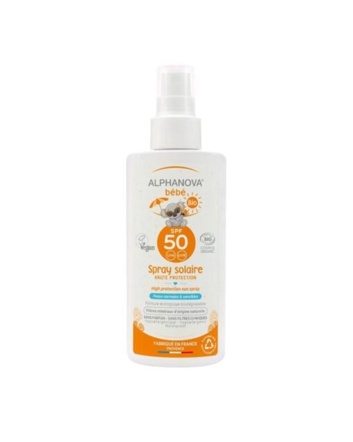ALPHANOVA Baby Sunscreen Spray Spf 50 125G