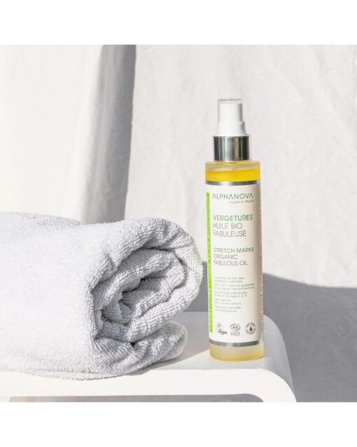 ALPHANOVA Fabulous Organic Stretch Mark Oil 100Ml - Image 3