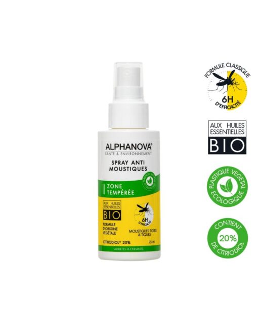 ALPHANOVA Mosquito Repellent Temperate Zone 75Ml - Image 2