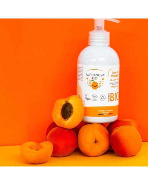 ALPHANOVA Wash Your Hands Apricot Hand Wash 250Ml - Image 2