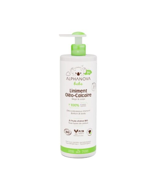 ALPHANOVA Liniment Oléo-Calcaire BIO 400 ml