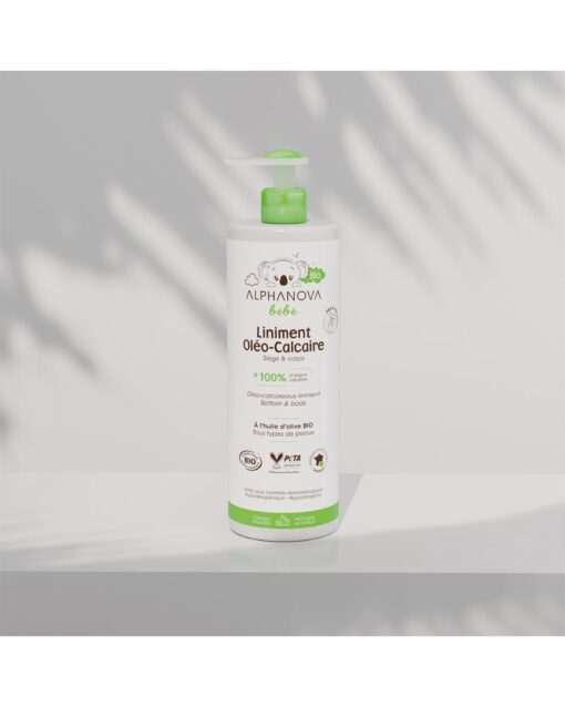 ALPHANOVA Liniment Oléo-Calcaire BIO 400 ml - Image 2
