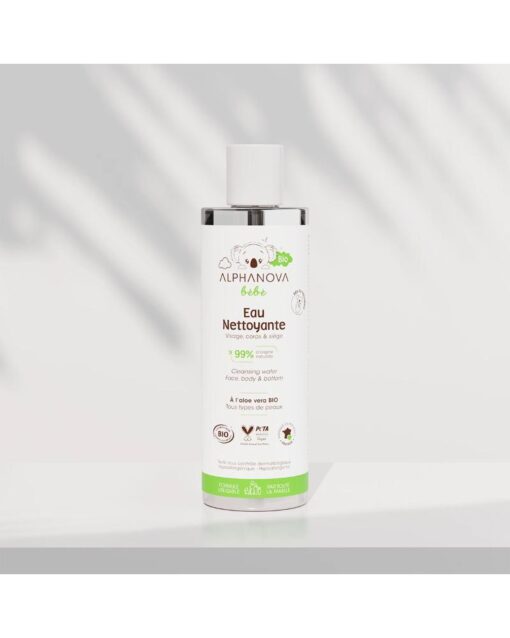 ALPHANOVA Certified Organic Baby Bath Dermo-cleanser 1L - Image 2