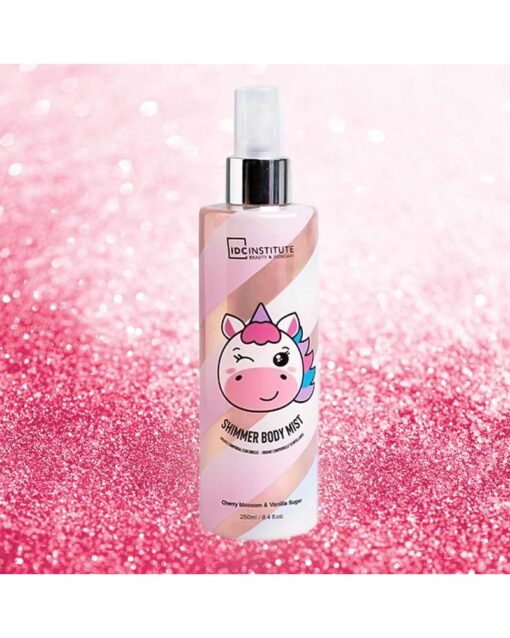 IDC INSTITUTE Cute Animals Shimmer Mist Unicorn 250 ML - Image 2