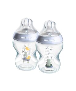 TOMMEE TIPPEE Natural Start Anti-Colic Baby Bottle 260ml 0m+ Pack of 2